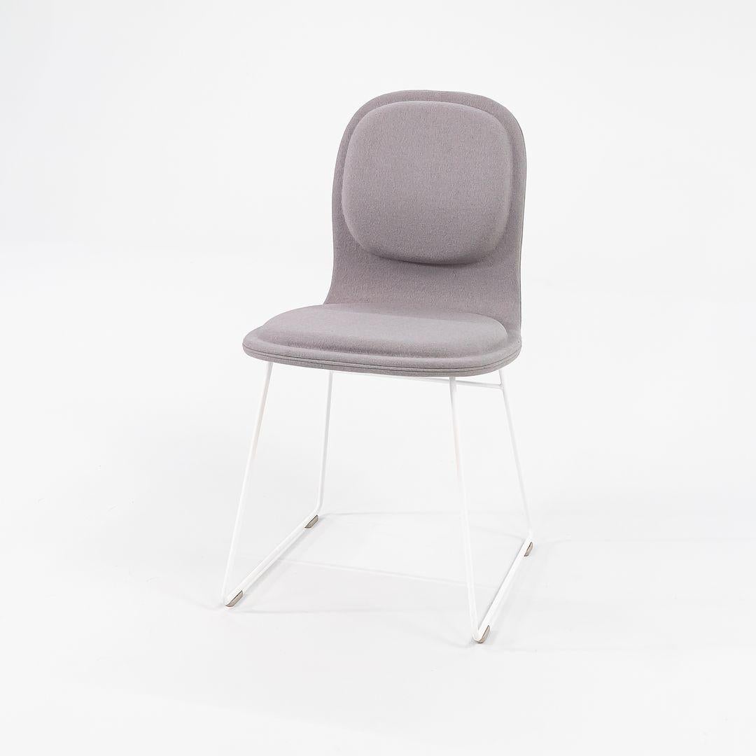 Jasper Morrison für Cappellini, Hi Pad-Esszimmerstuhl mit weißem Untergestell, 2022 (Italienisch) im Angebot