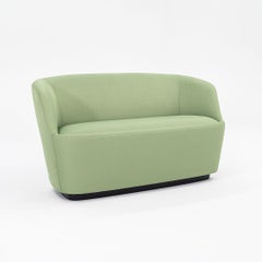 2022 Jasper Morrison for Cappellini Orla Two-Seater Small Sofa in Sahco Green