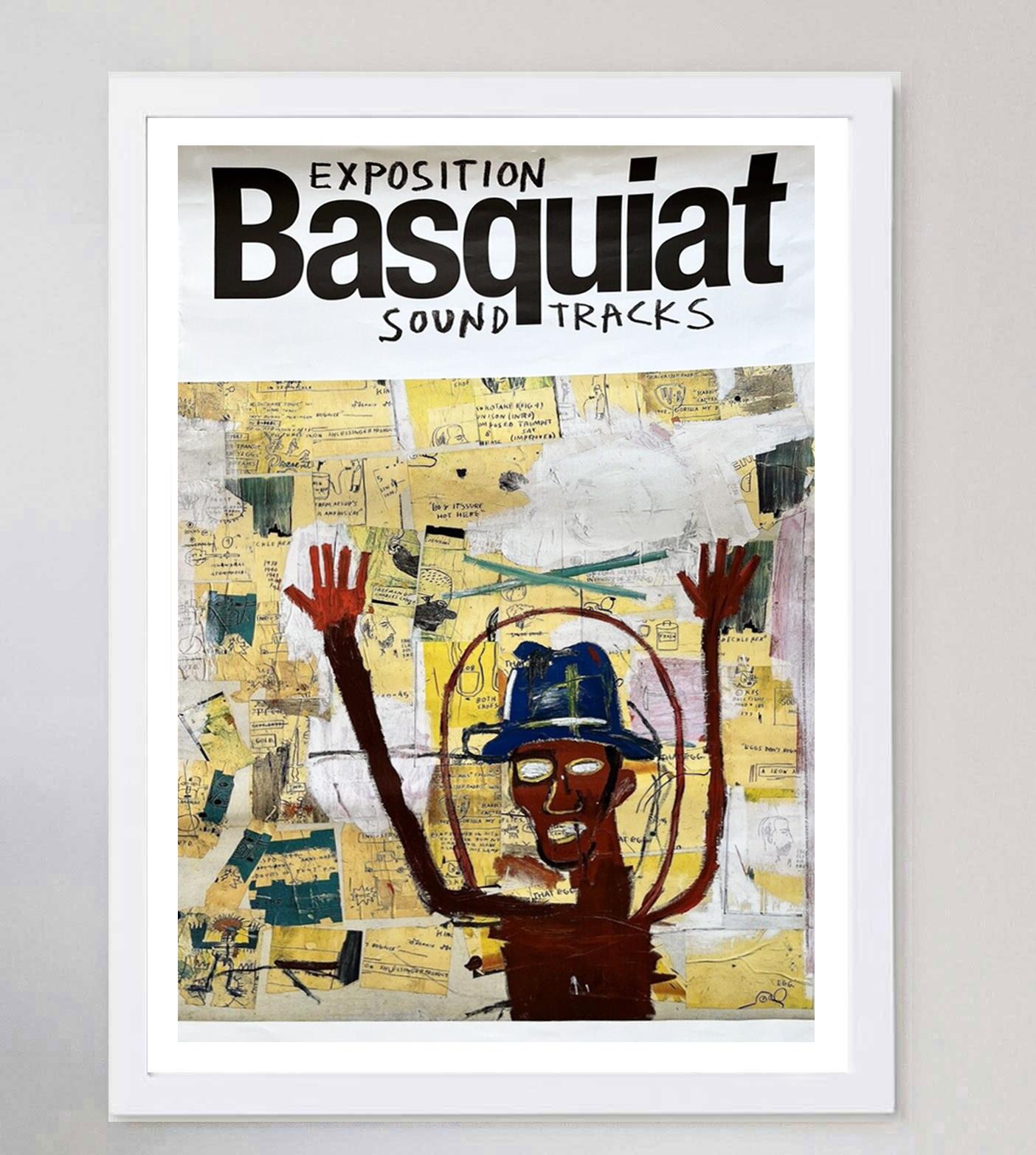 Originalplakat „ Jean-Michel Basquiat – Soundtracks – Philharmonie de Paris“, 2022 im Zustand „Gut“ im Angebot in Winchester, GB