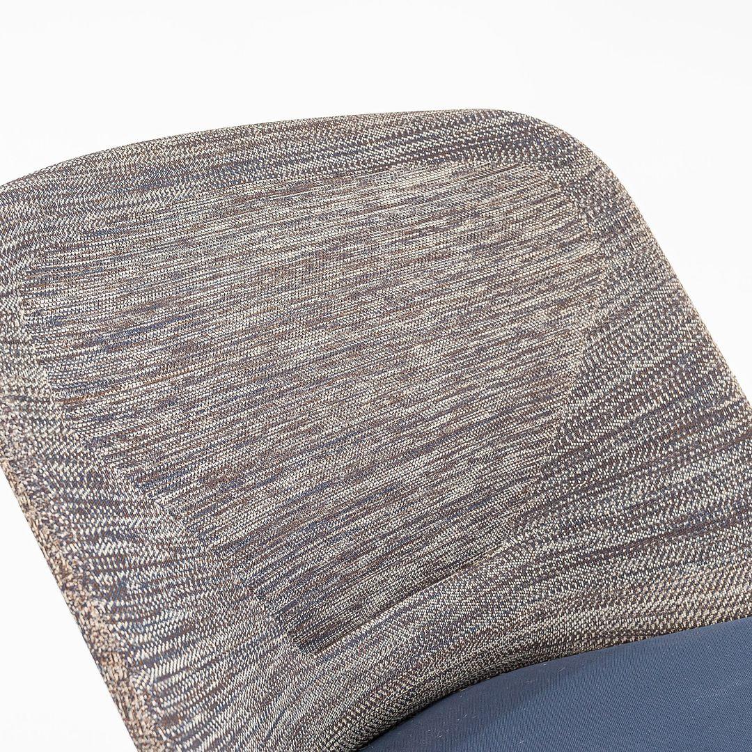 XXIe siècle et contemporain 2022 Jonas Forsman for Moooi Chaise longue à maille 3D en bleu gris en vente
