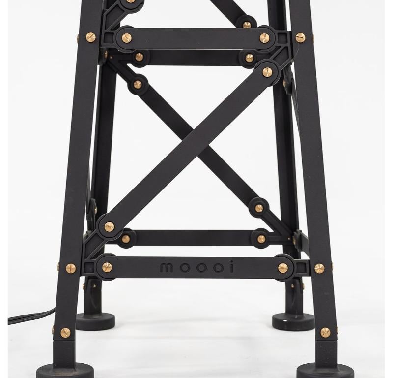 2022 Joost Van Bleiswijk for Moooi UL Construction Lamp Matt Black S 34.5 x 19.5 For Sale 5