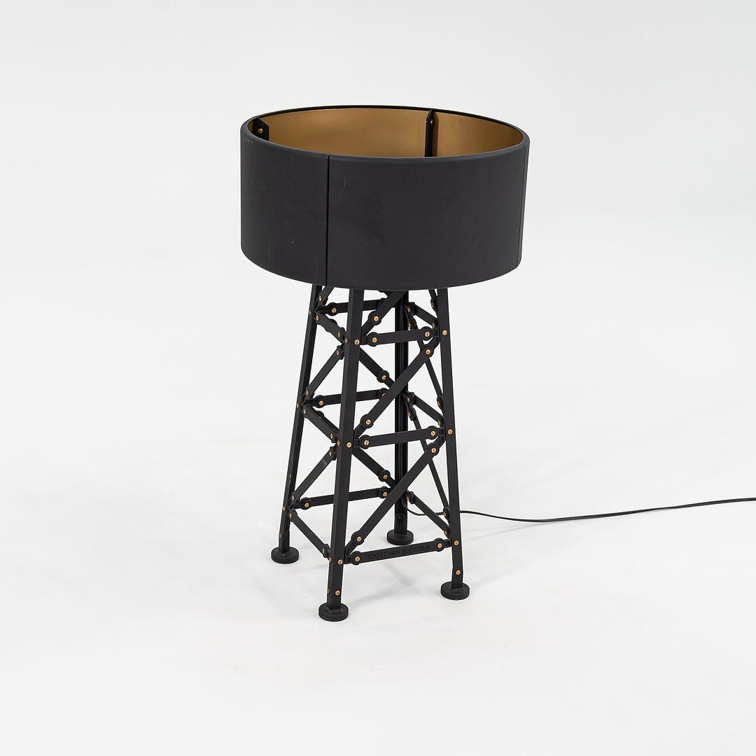 Aluminum 2022 Joost Van Bleiswijk for Moooi UL Construction Lamp Matt Black S 34.5 x 19.5 For Sale