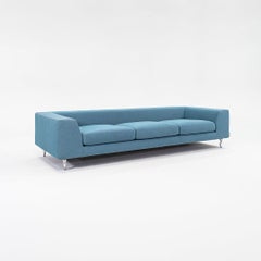 2022 Marcel Wanders 3Seat Sofa Zliq 270 Element Island Twill Melange, Lagoon Toe