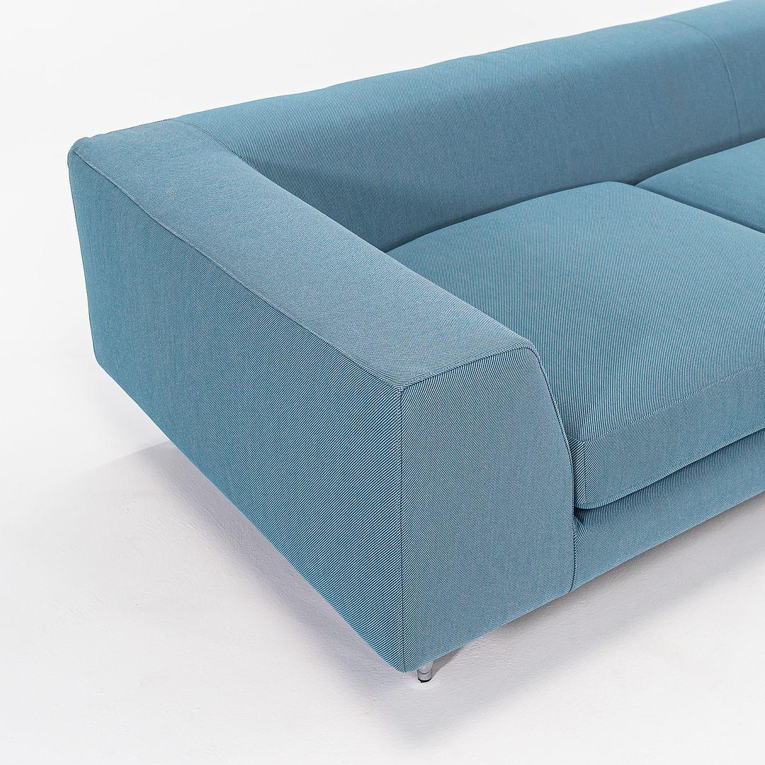 Moderno 2022 Marcel Wanders Divano a 3 posti Zliq 270 Element Island Twill Melange, Lagoon Toe in vendita
