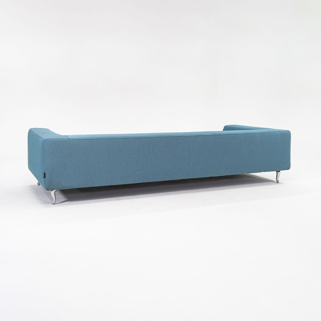 XXI secolo e contemporaneo 2022 Marcel Wanders Divano a 3 posti Zliq 270 Element Island Twill Melange, Lagoon Toe in vendita
