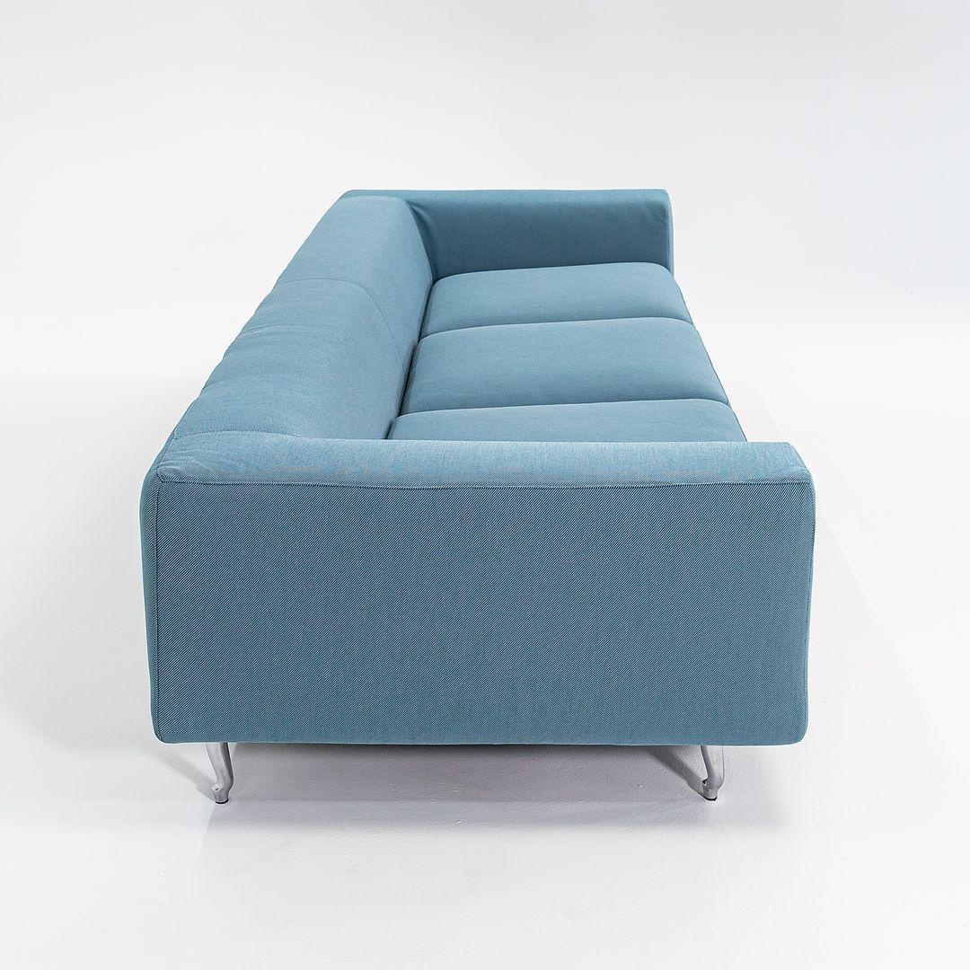Acciaio 2022 Marcel Wanders Divano a 3 posti Zliq 270 Element Island Twill Melange, Lagoon Toe in vendita