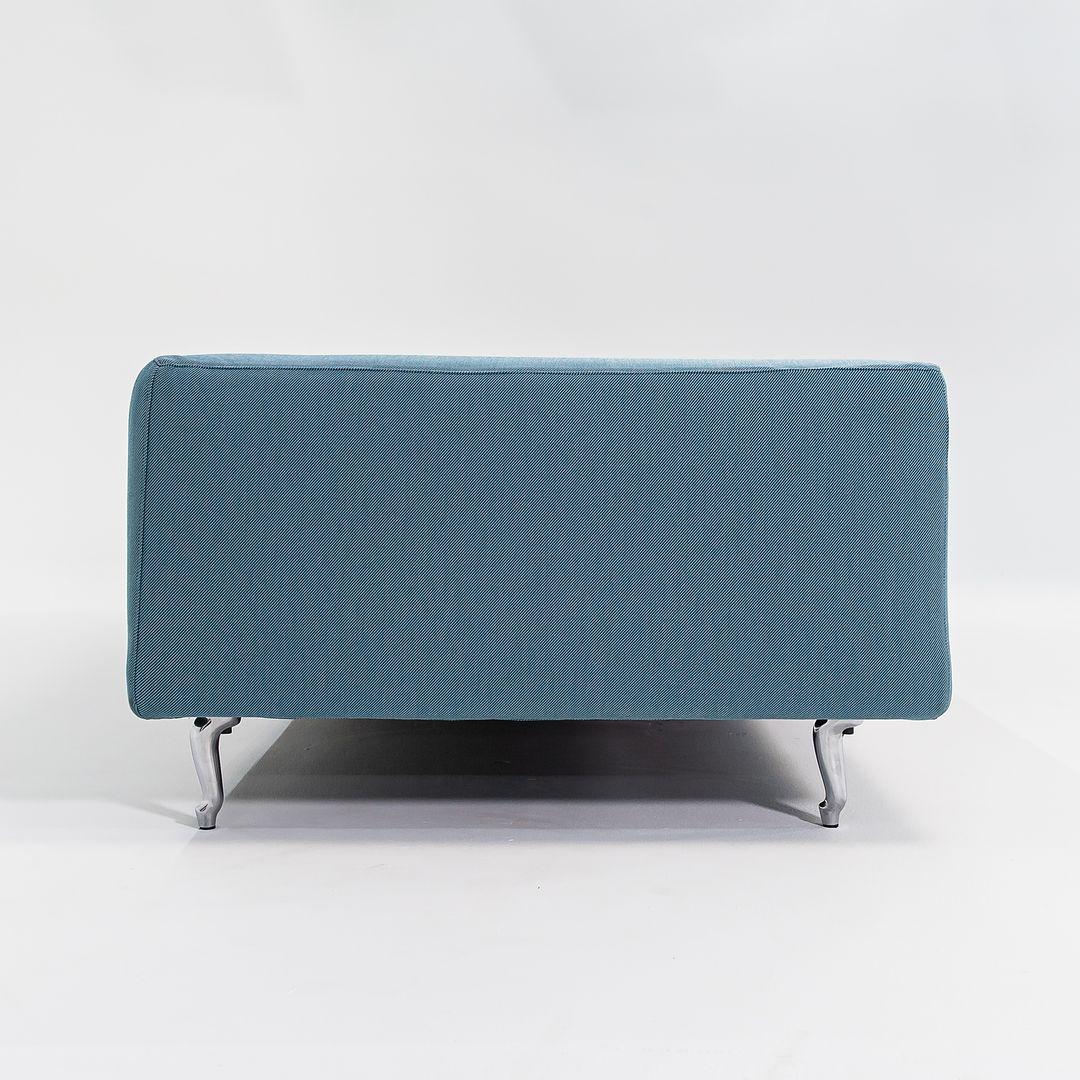 2022 Marcel Wanders Divano a 3 posti Zliq 270 Element Island Twill Melange, Lagoon Toe in vendita 2