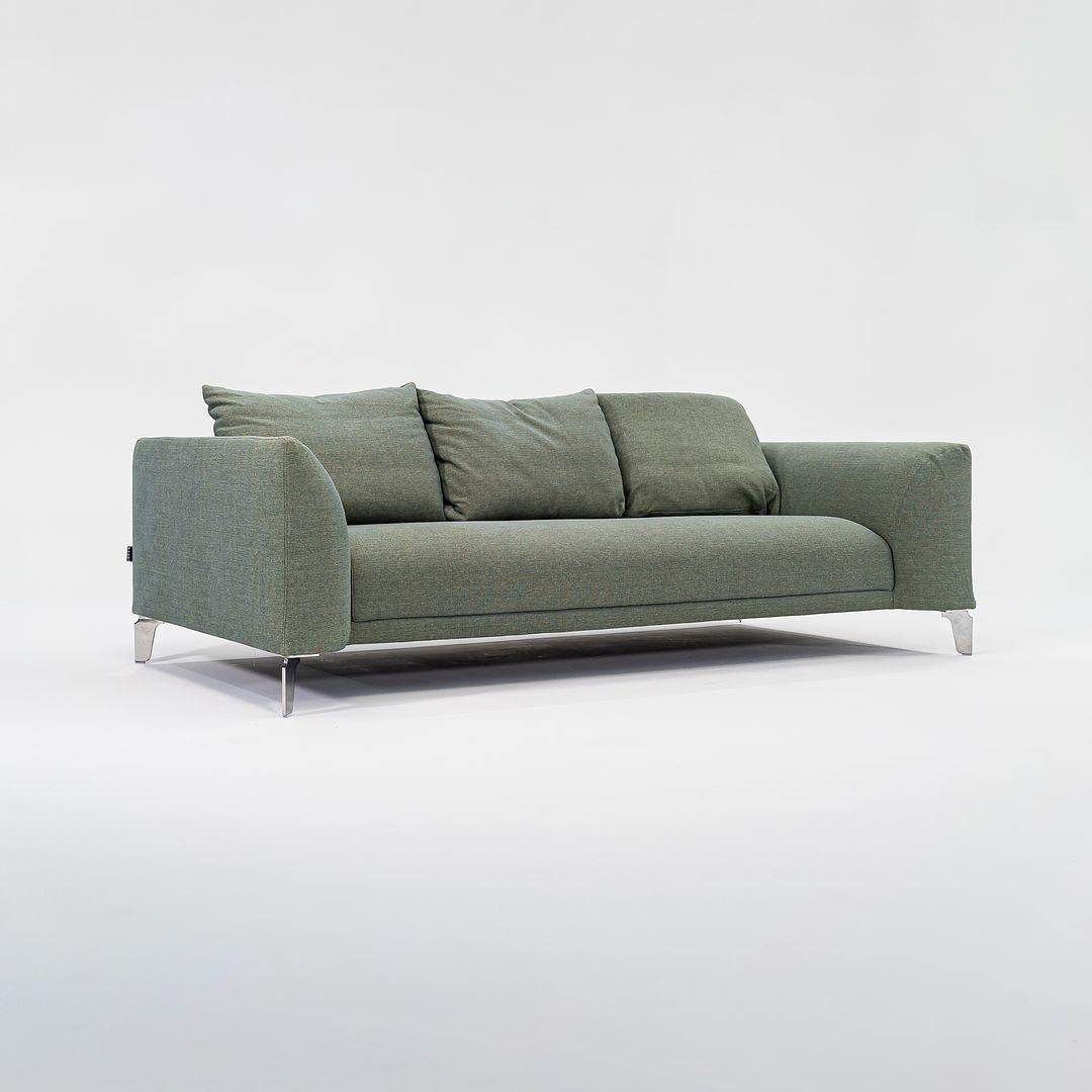 2022 Marcel Wanders for Moooi Canvas 230 Three Seat Sofa in Justo, Alge For Sale 4