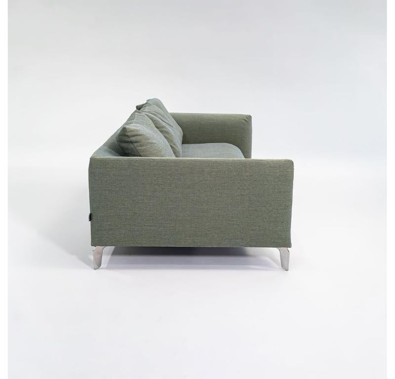 2022 Marcel Wanders for Moooi Canvas 230 Three Seat Sofa in Justo, Alge For Sale 5