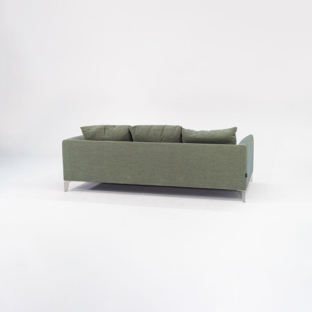 Contemporary 2022 Marcel Wanders for Moooi Canvas 230 Three Seat Sofa in Justo, Alge For Sale