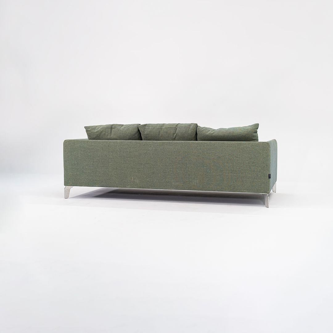 Steel 2022 Marcel Wanders for Moooi Canvas 230 Three Seat Sofa in Justo, Alge For Sale