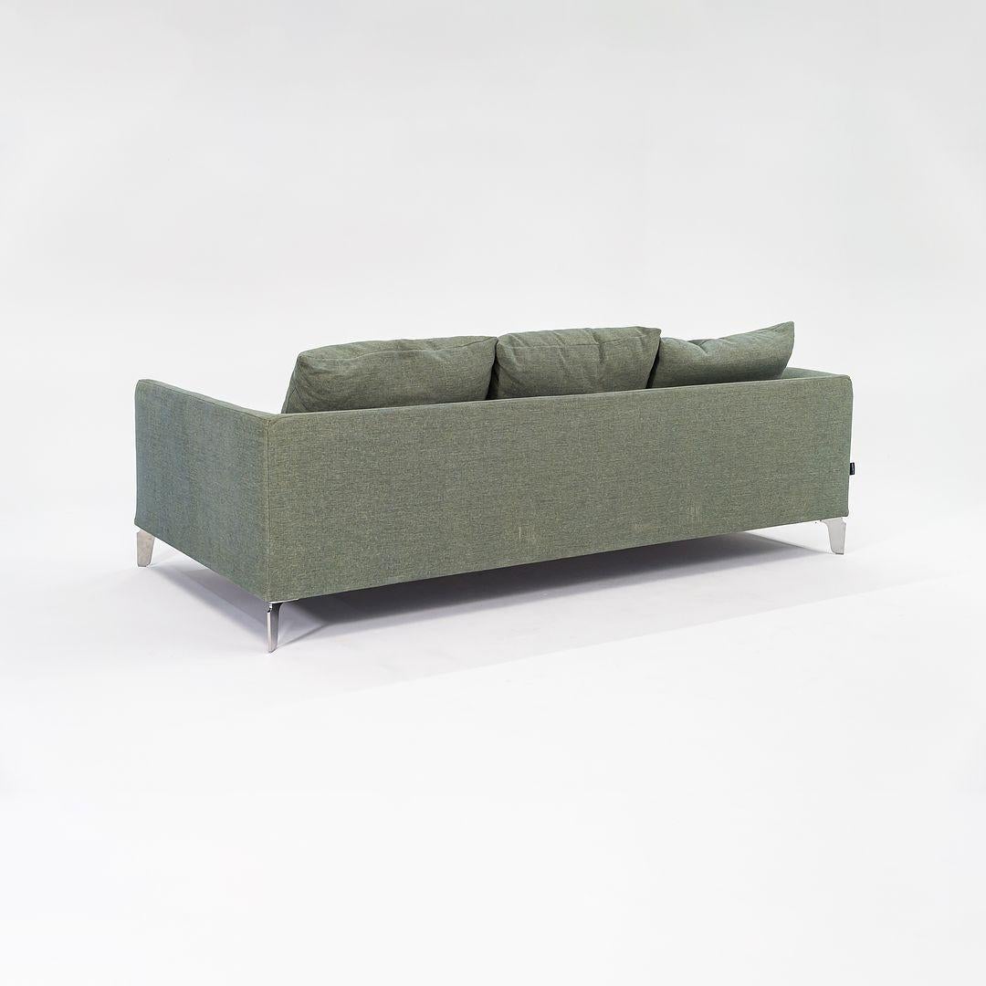 2022 Marcel Wanders for Moooi Canvas 230 Three Seat Sofa in Justo, Alge For Sale 1