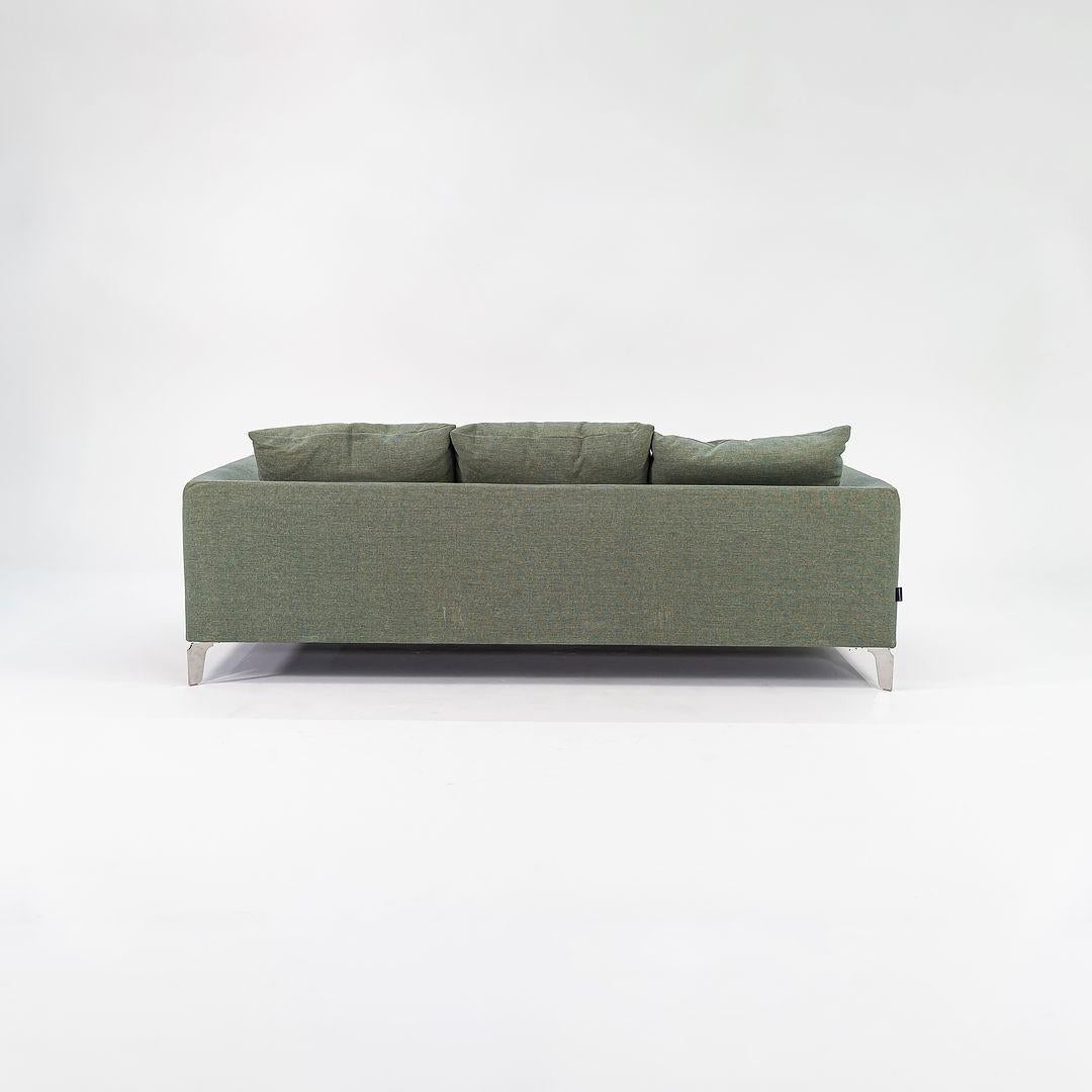 2022 Marcel Wanders for Moooi Canvas 230 Three Seat Sofa in Justo, Alge For Sale 2