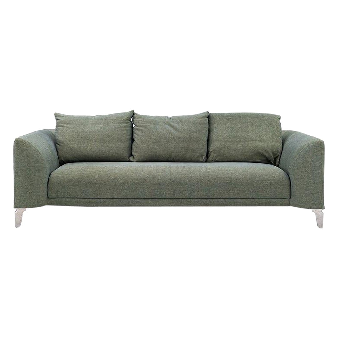 2022 Marcel Wanders for Moooi Canvas 230 Three Seat Sofa in Justo, Alge