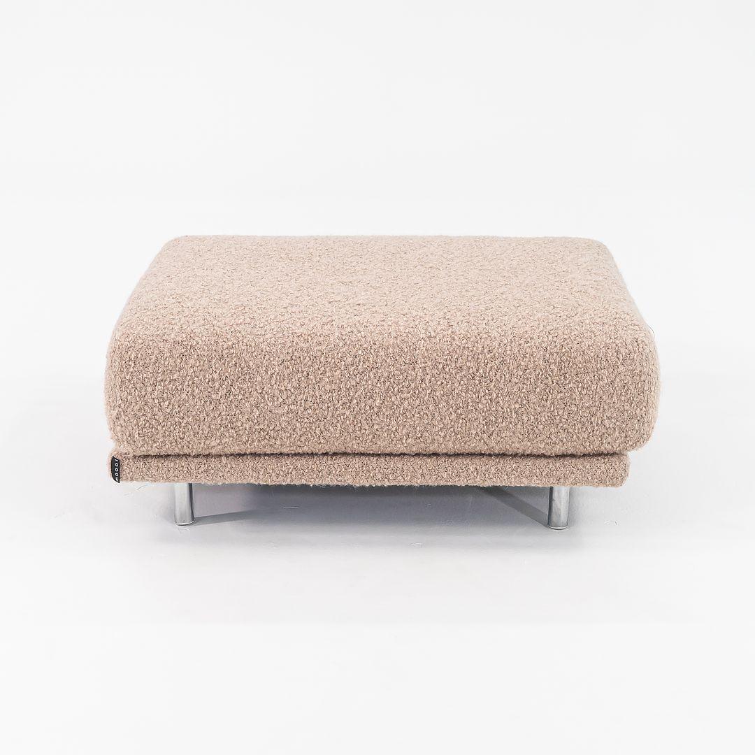 2022 Marcel Wanders for Moooi Cloud Footstool EA, Blushing Sloth Woolly Mohair en vente 3