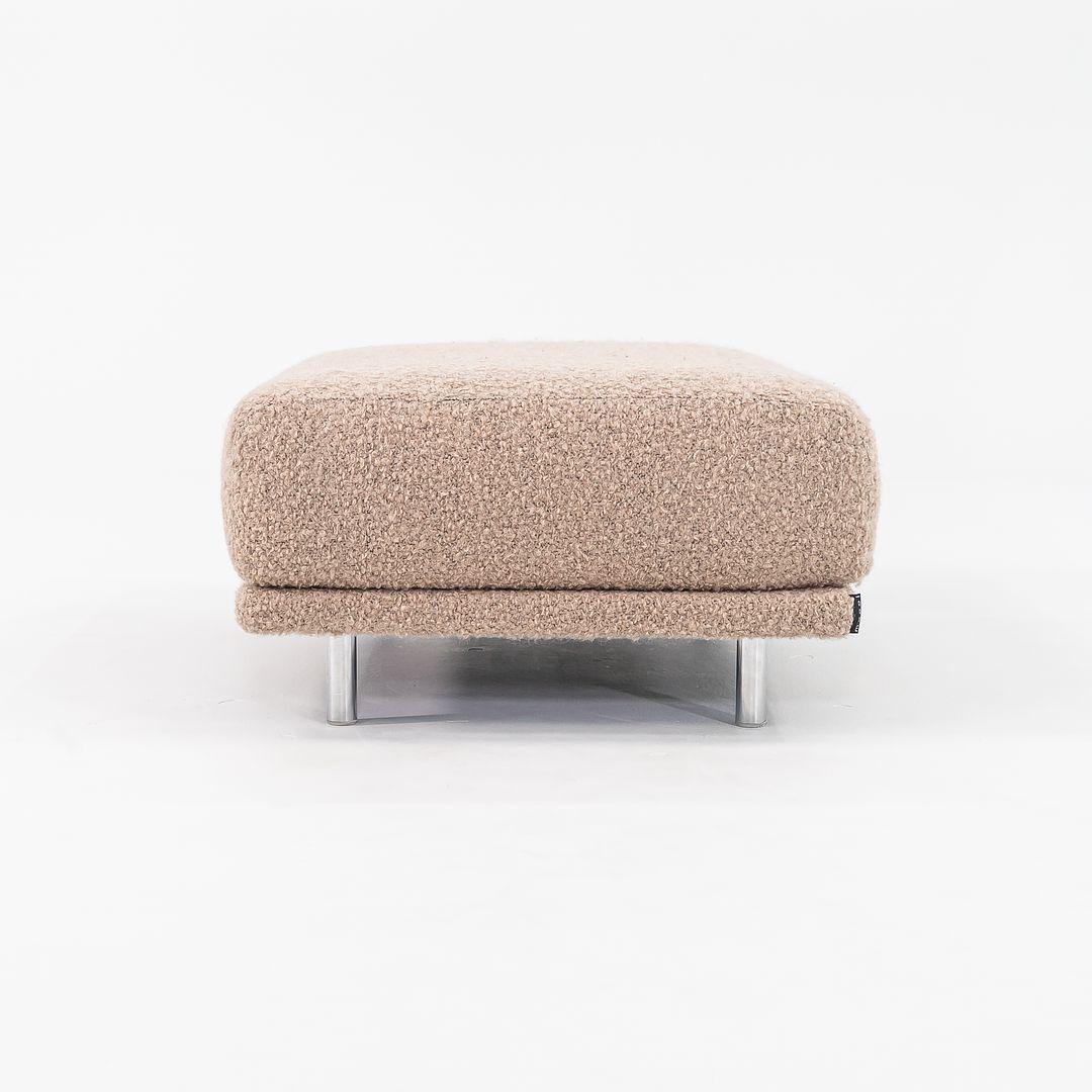2022 Marcel Wanders for Moooi Cloud Footstool EA, Blushing Sloth Woolly Mohair en vente 1