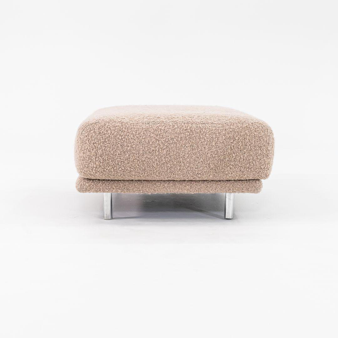 2022 Marcel Wanders for Moooi Cloud Footstool EA, Blushing Sloth Woolly Mohair en vente 2