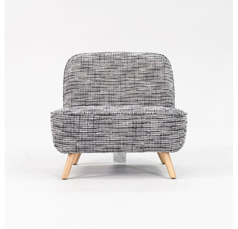2022 Marcel Wanders para Moooi Silla de salón sin brazos Cocktail de Boucle gris en venta 5