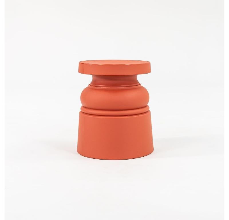 2022 Marcel Wanders for Moooi Container Stool New Antiques in Terracotta For Sale 6
