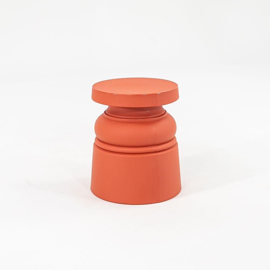 2022 Marcel Wanders for Moooi Container Stool New Antiques in Terracotta For Sale 2