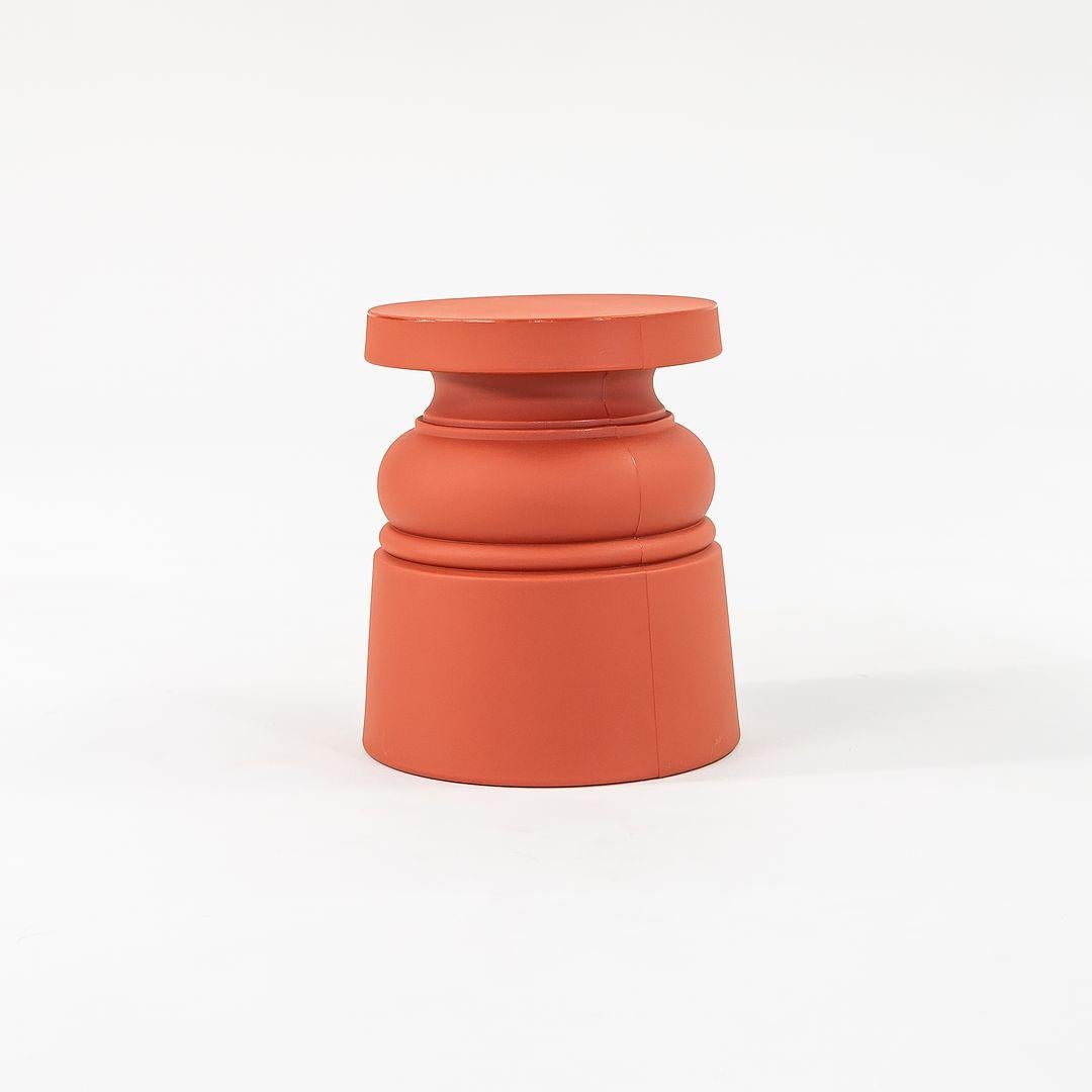 2022 Marcel Wanders for Moooi Container Stool New Antiques in Terracotta For Sale 3