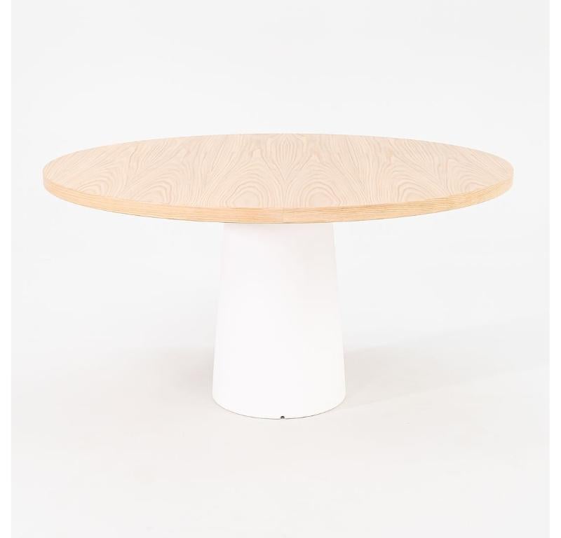 2022 Marcel Wanders for Moooi Container Top Dining Table 55 in w/ Washed Oak Top For Sale 5