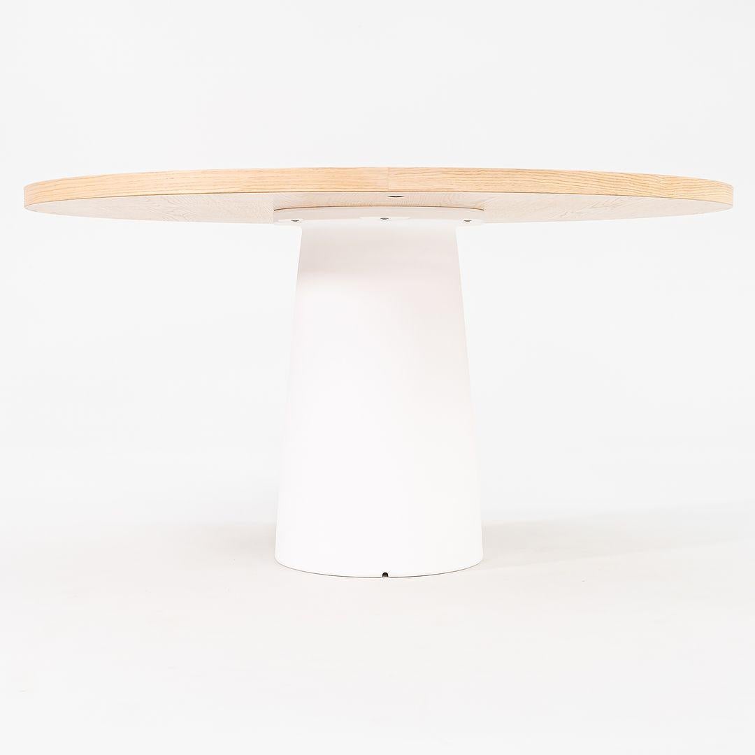Dutch 2022 Marcel Wanders for Moooi Container Top Dining Table 55 in w/ Washed Oak Top For Sale