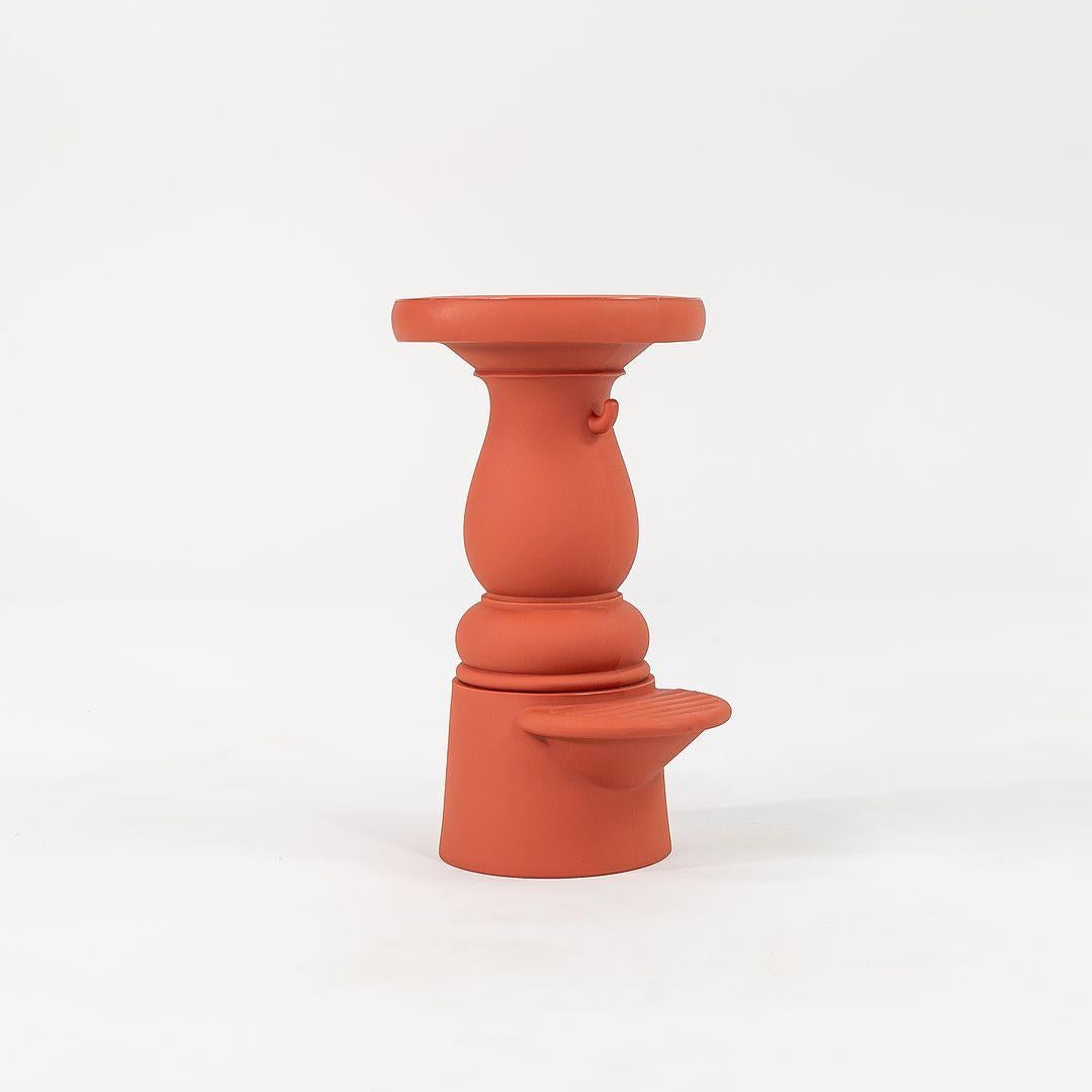 Listed for sale is a New Antiques Container Counter Stool in Terracotta. The stool was designed by Marcel Wanders and produced by Moooi¬†in the Netherlands. It dates to circa 2022 and is guaranteed as authentic.¬†Condition is excellent. See photos.