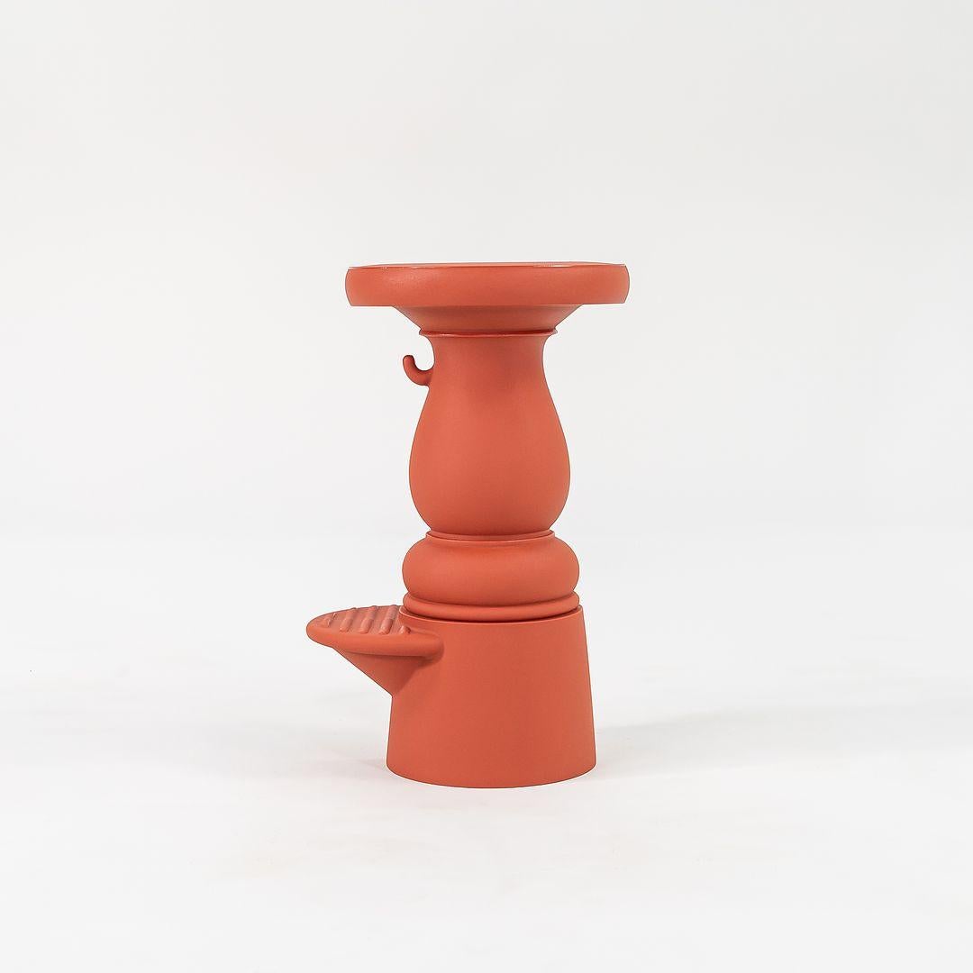 Contemporary 2022 Marcel Wanders for Moooi New Antiques Container Counter Stool in Terracotta For Sale