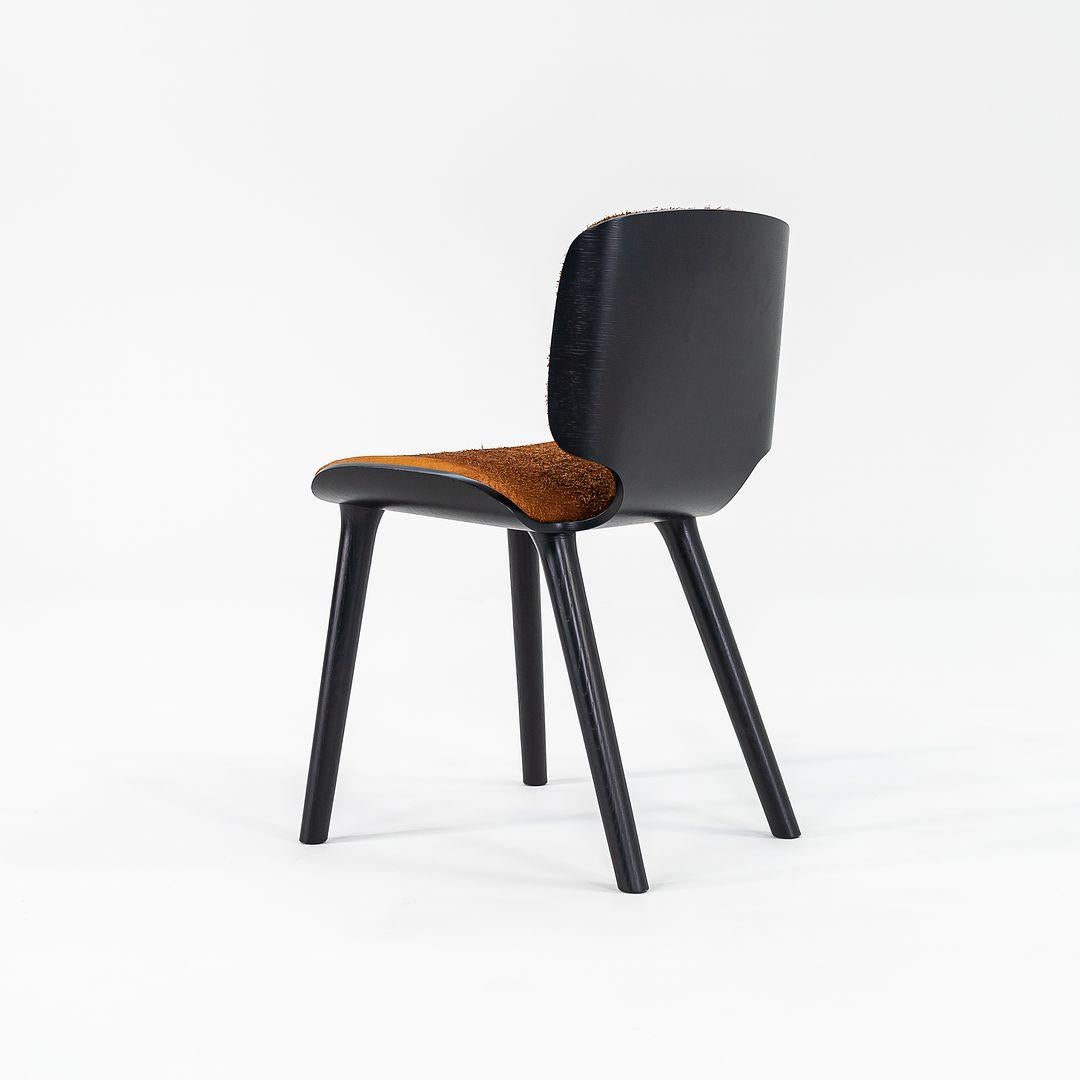 2022 Marcel Wanders for Moooi Nut Dining COM Fabric, Black and Orange For Sale 4