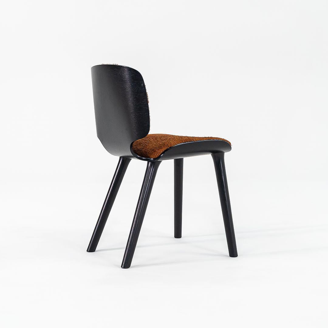 Modern 2022 Marcel Wanders for Moooi Nut Dining COM Fabric, Black and Orange For Sale