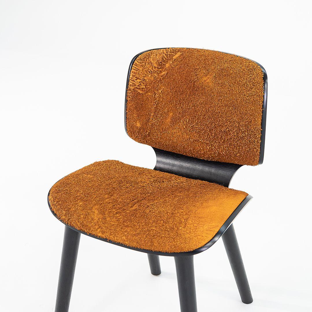 Contemporary 2022 Marcel Wanders for Moooi Nut Dining COM Fabric, Black and Orange For Sale