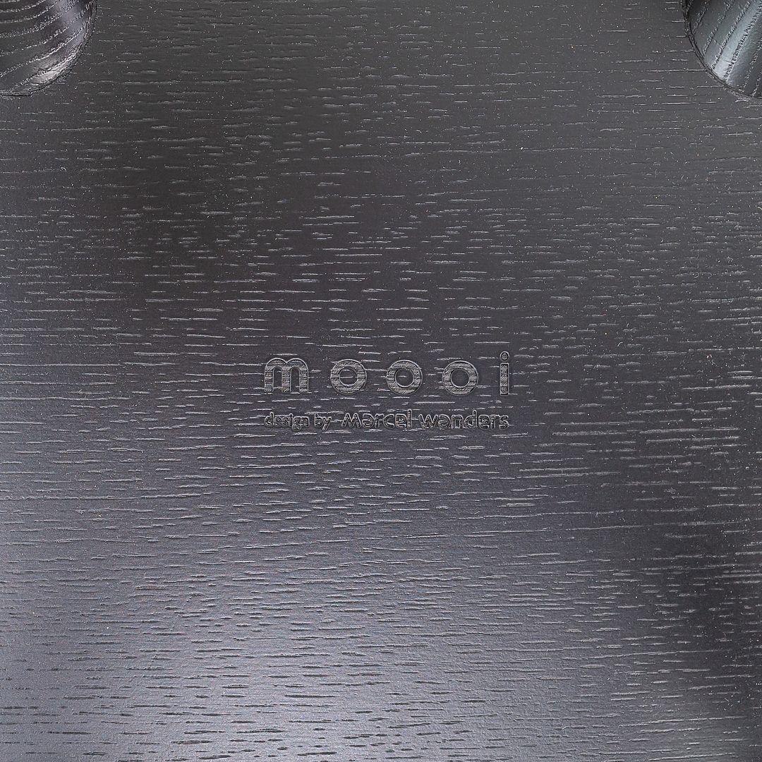 2022 Marcel Wanders for Moooi Nut Dining COM Fabric, Black and Orange For Sale 1
