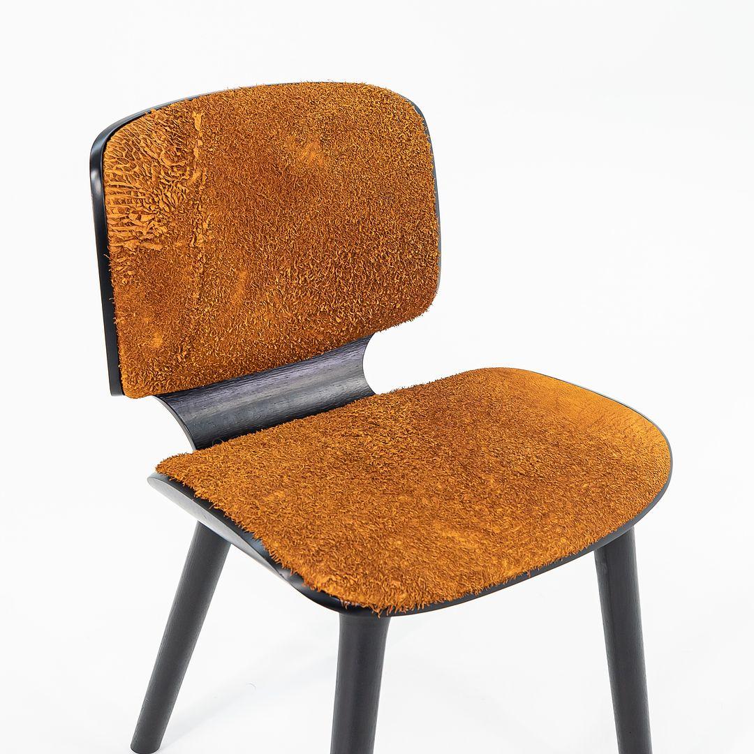 2022 Marcel Wanders for Moooi Nut Dining COM Fabric, Black and Orange For Sale 2