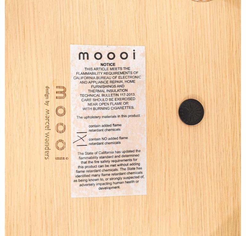 2022 Marcel Wanders für Moooi Nut, Loungesessel Divina Melange aus weiß gewaschener Eiche, Divina Melange im Angebot 5