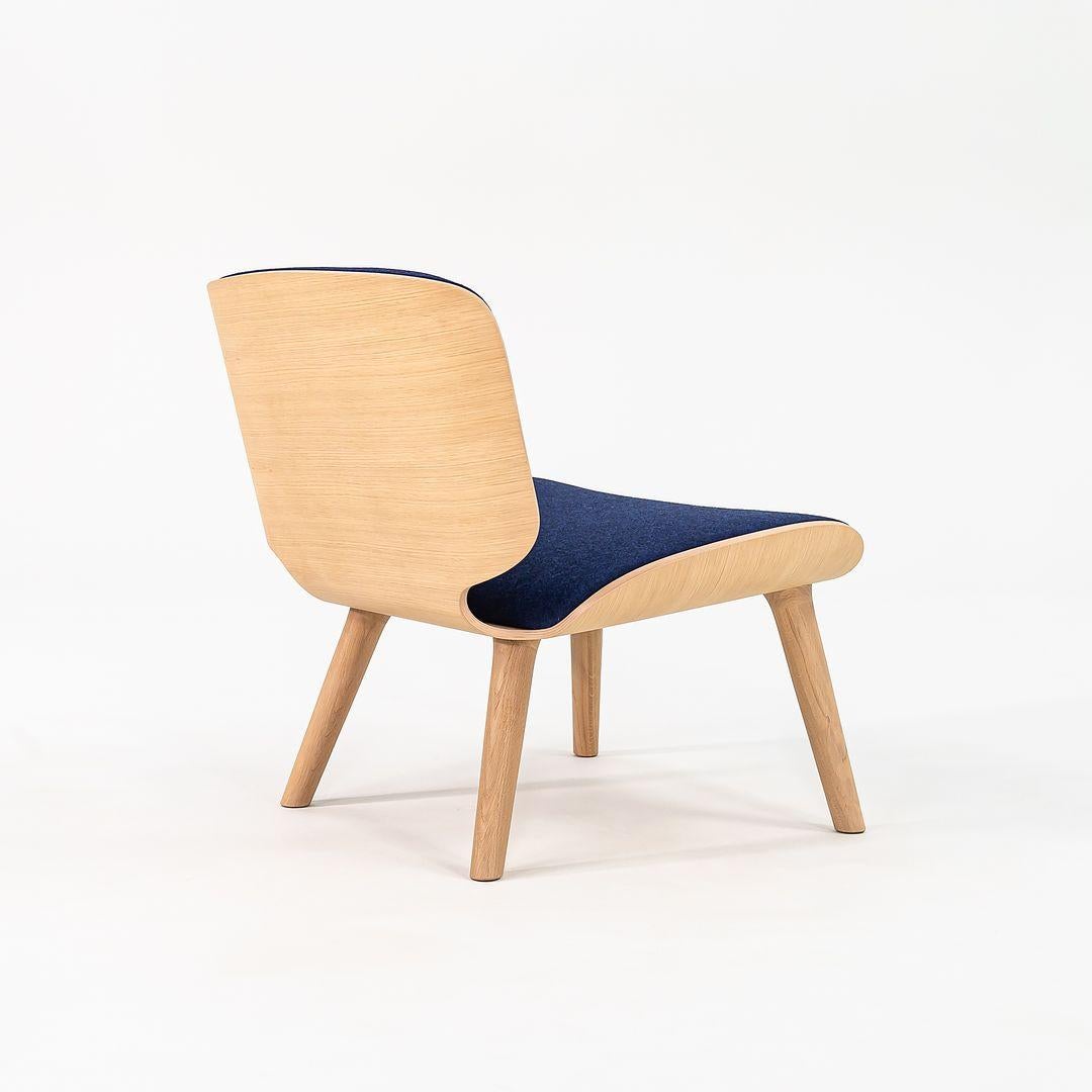 2022 Marcel Wanders für Moooi Nut, Loungesessel Divina Melange aus weiß gewaschener Eiche, Divina Melange (Moderne) im Angebot