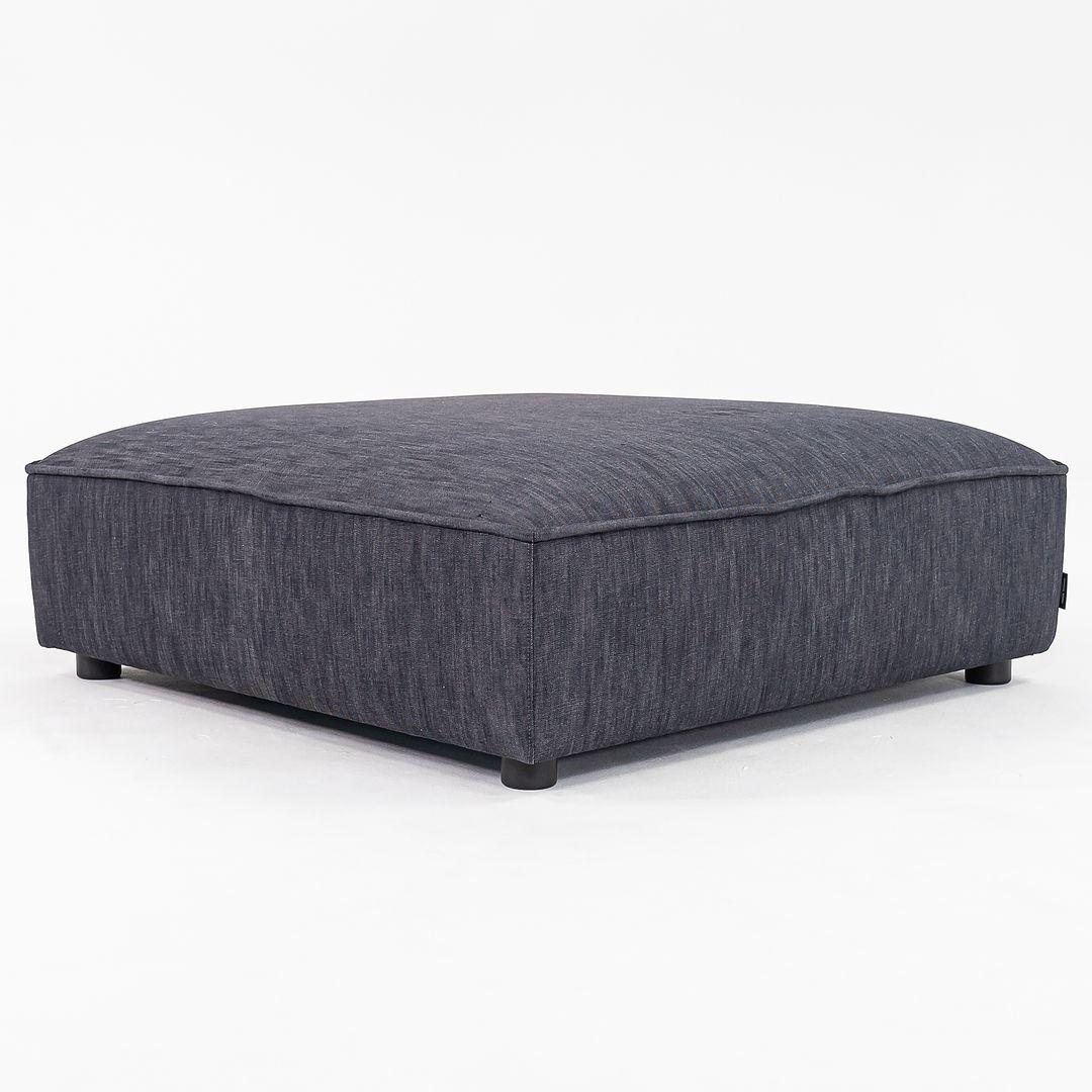 2022 Marcel Wanders para Moooi Sofá So Good SSG Ottoman / Reposapiés Medianoche en venta 2