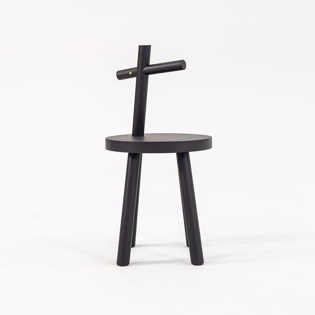 2022 Marcel Wanders for Moooi Table d'appoint en chêne Woody teinté noir en vente 4