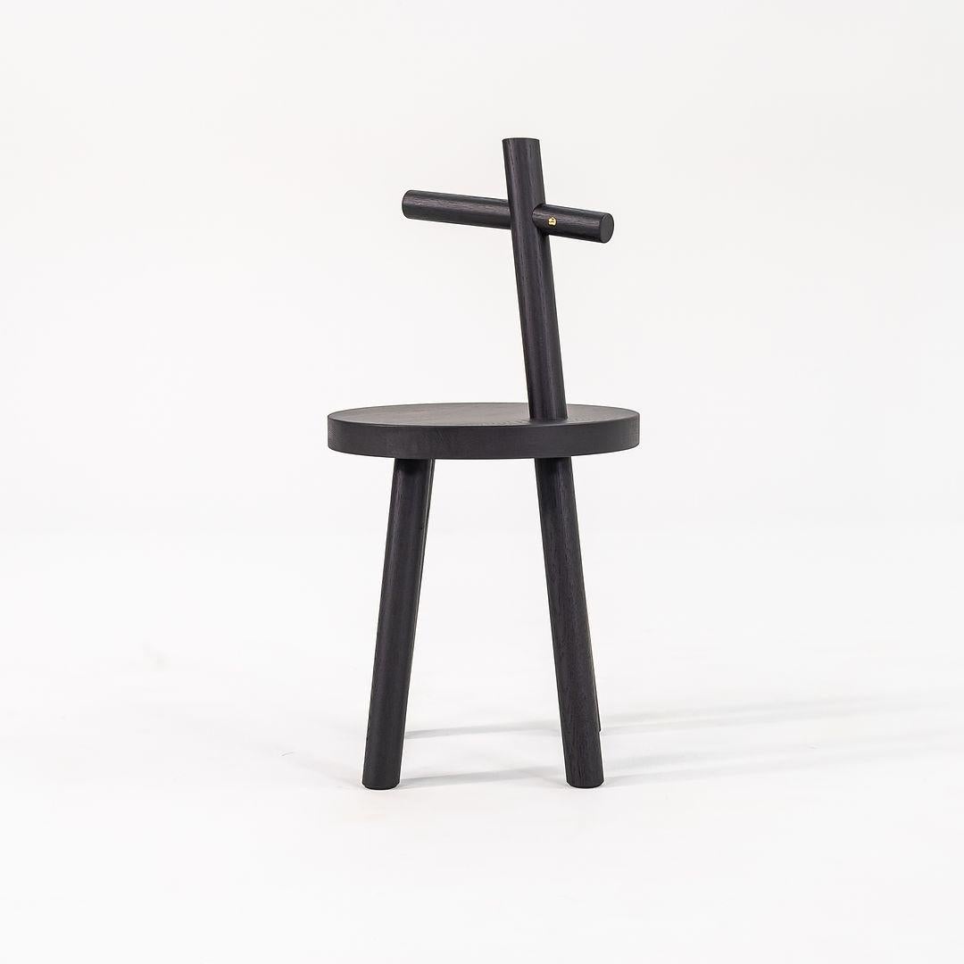 XXIe siècle et contemporain 2022 Marcel Wanders for Moooi Table d'appoint en chêne Woody teinté noir en vente
