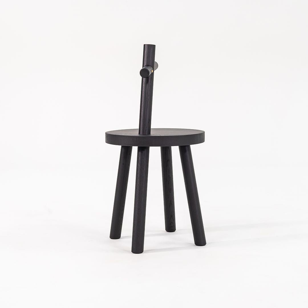 Bois 2022 Marcel Wanders for Moooi Table d'appoint en chêne Woody teinté noir en vente