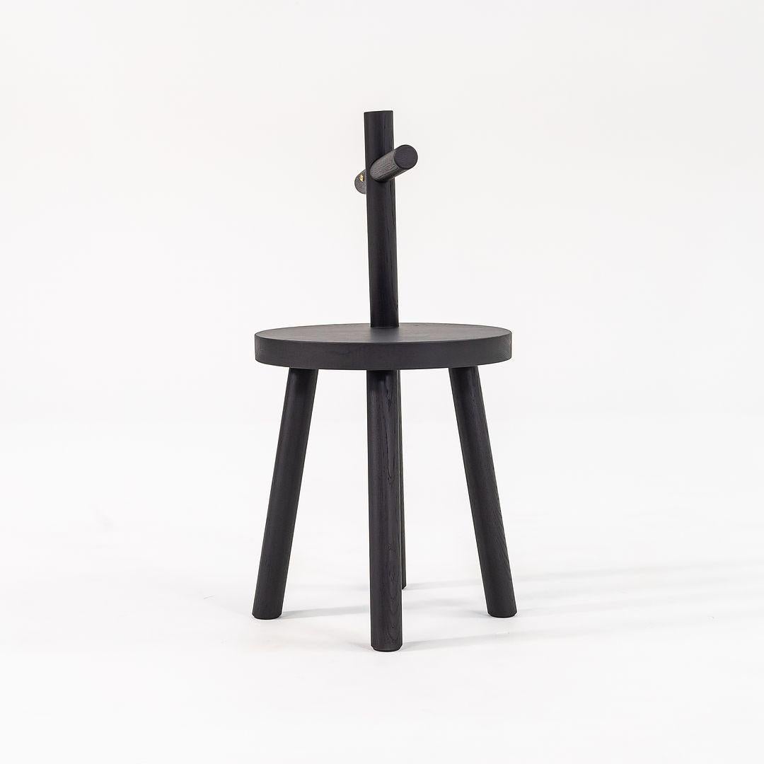 2022 Marcel Wanders for Moooi Table d'appoint en chêne Woody teinté noir en vente 2
