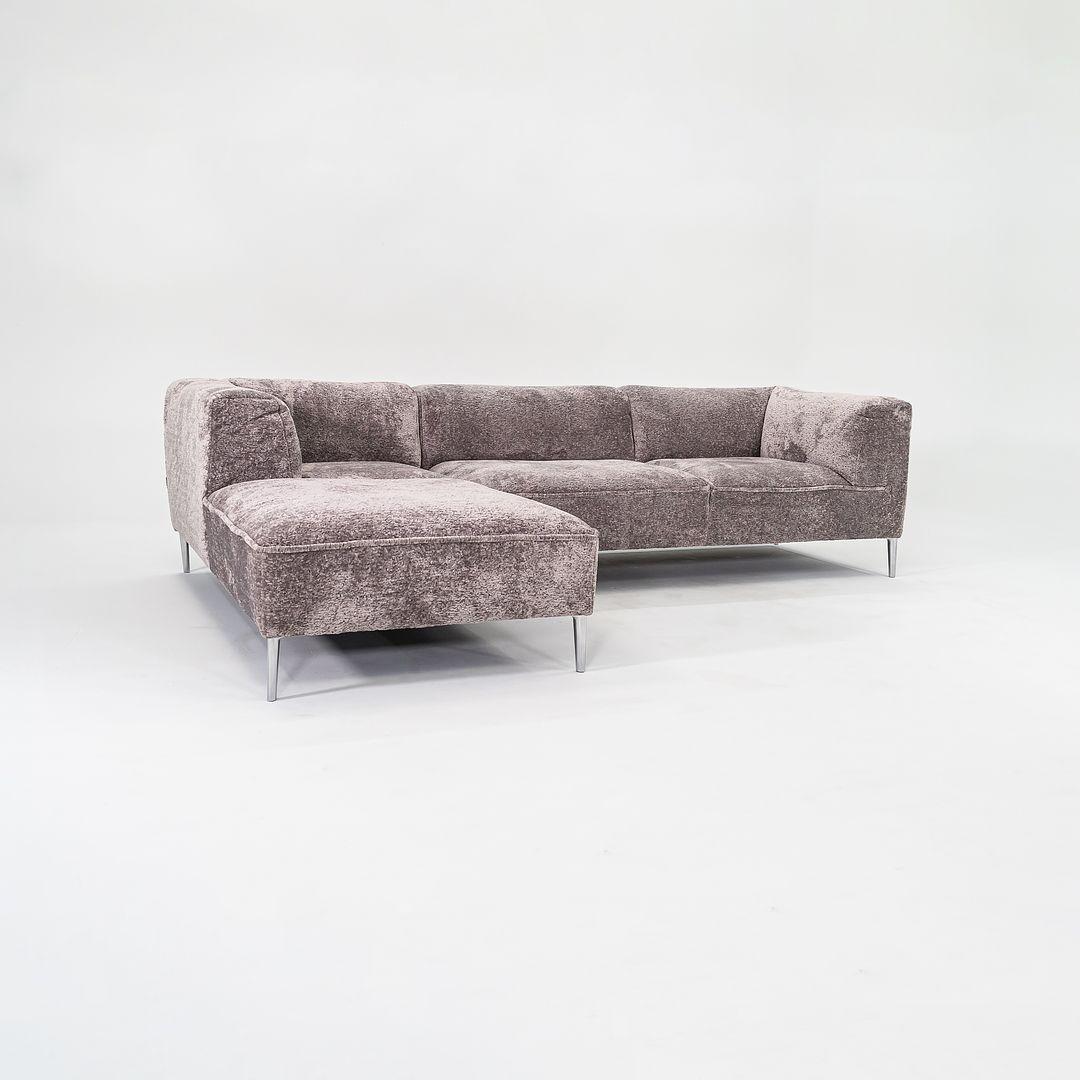 Néerlandais 2022 Marcel Wanders SSG Sofa So Good Sectional w/ Chaise Lounge in Dodo Pavone en vente