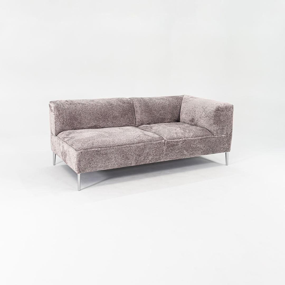 Acier 2022 Marcel Wanders SSG Sofa So Good Sectional w/ Chaise Lounge in Dodo Pavone en vente