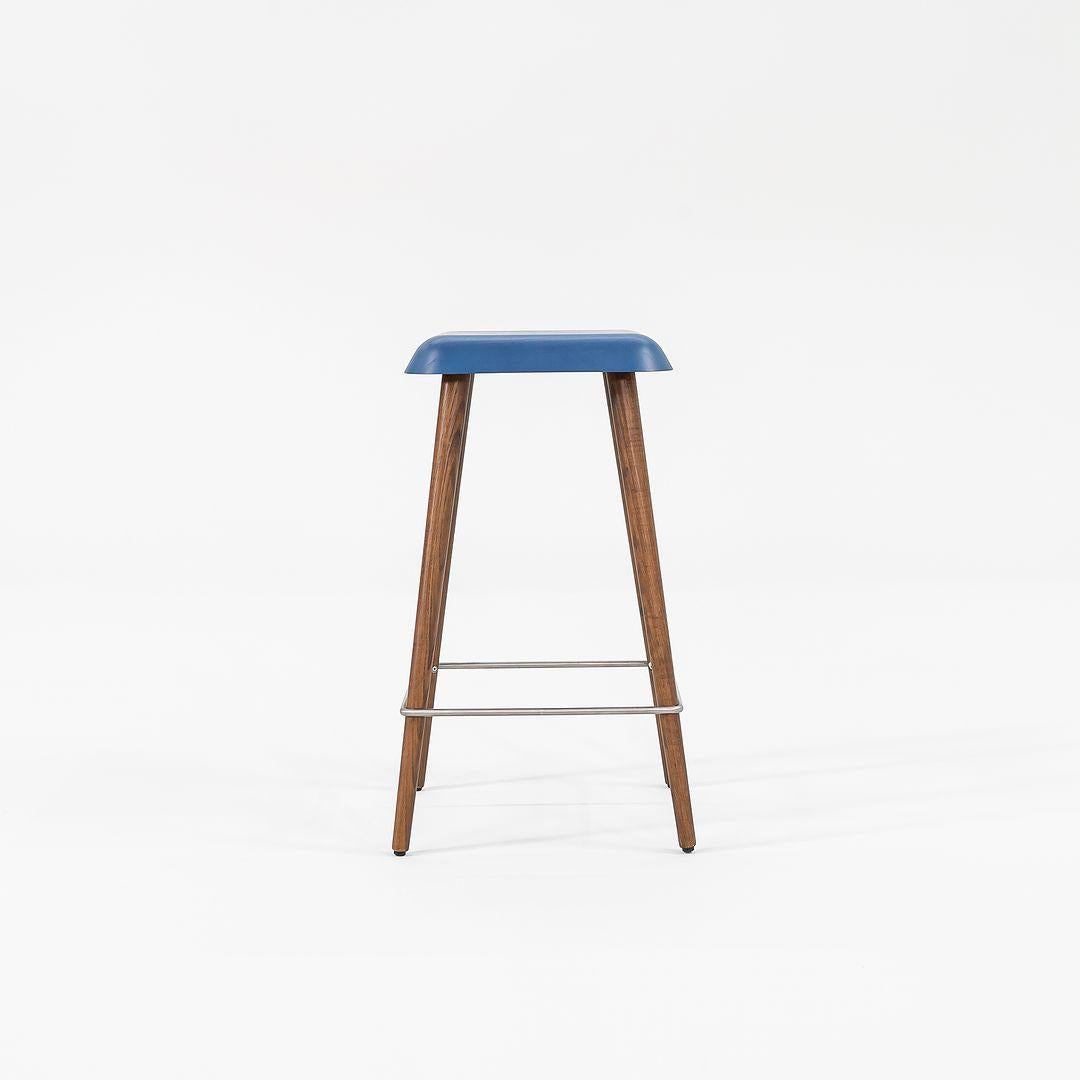 2022 Martin Solem Basso Taburete de mostrador Daddy Longlegs de fresno azul de China con base en venta 4