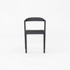 2022 Mikko Halonen for CondeHouse Kiila Side Chair in Black Leather & Black Ash