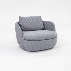 2022 Moooi Works + Bart Schilder for Moooi Bart Lounge Armchair in Grey Fabric