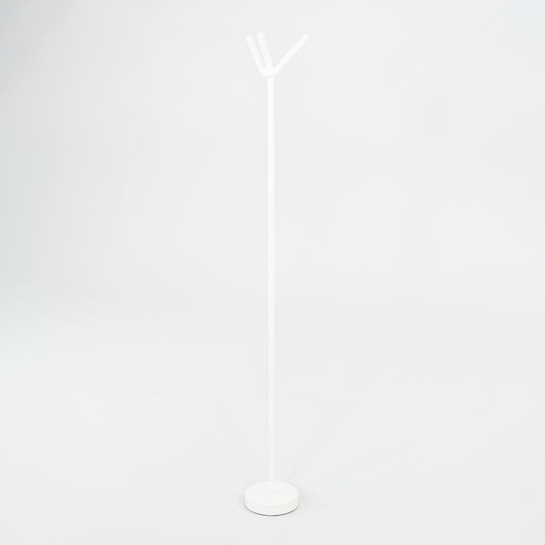 2022 Naoto Fukasawa for Danese / Artemide Bincan Metal Coat Hanger in White 69in For Sale 1