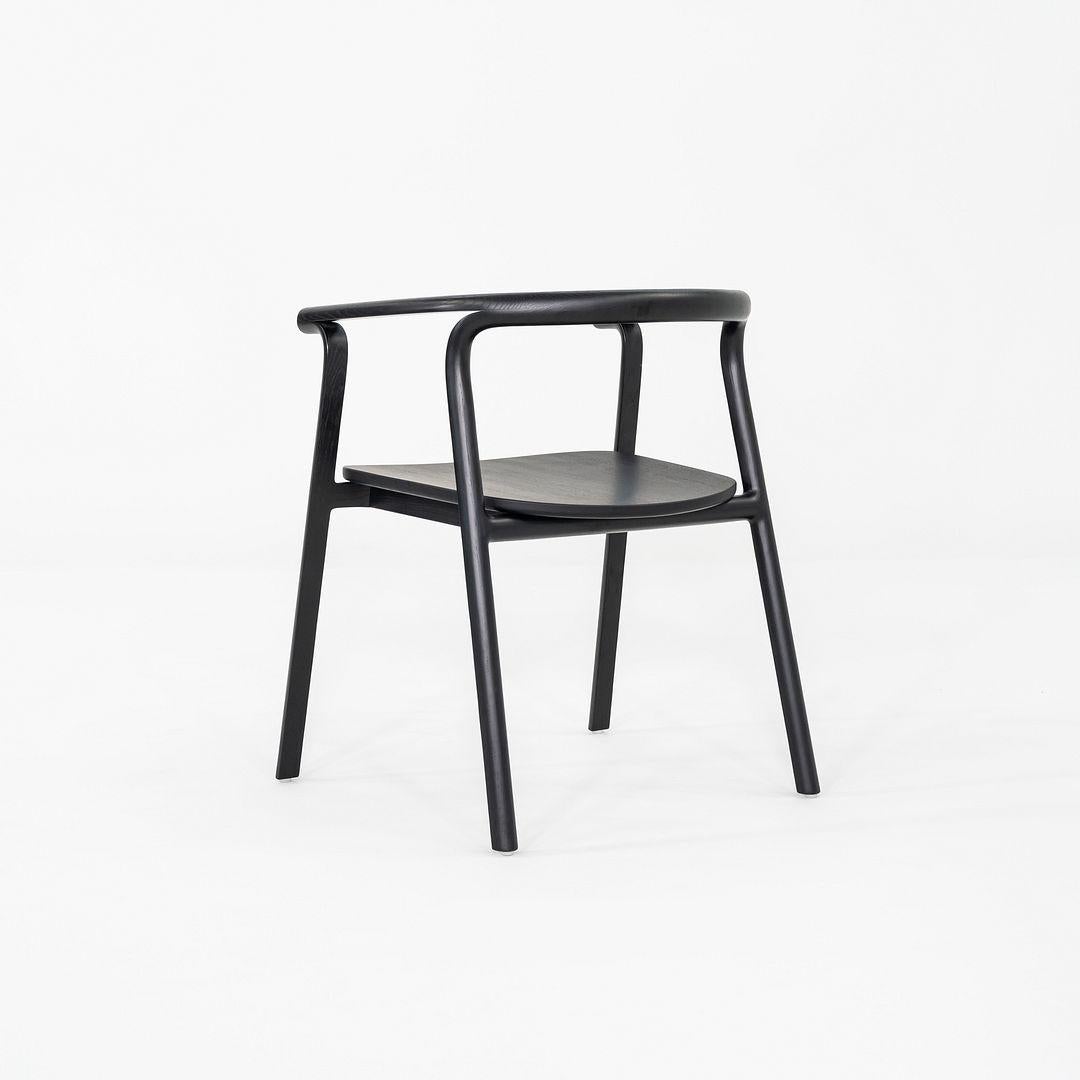 2022 Nendo for CondeHouse Splinter Dining Arm Chair in Black Oak in vendita 3