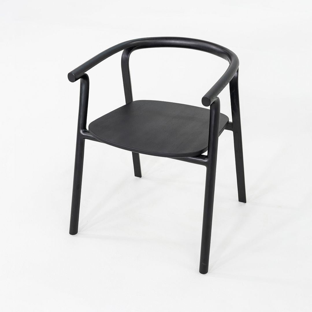 2022 Nendo for CondeHouse Splinter Dining Arm Chair in Black Oak in vendita 5