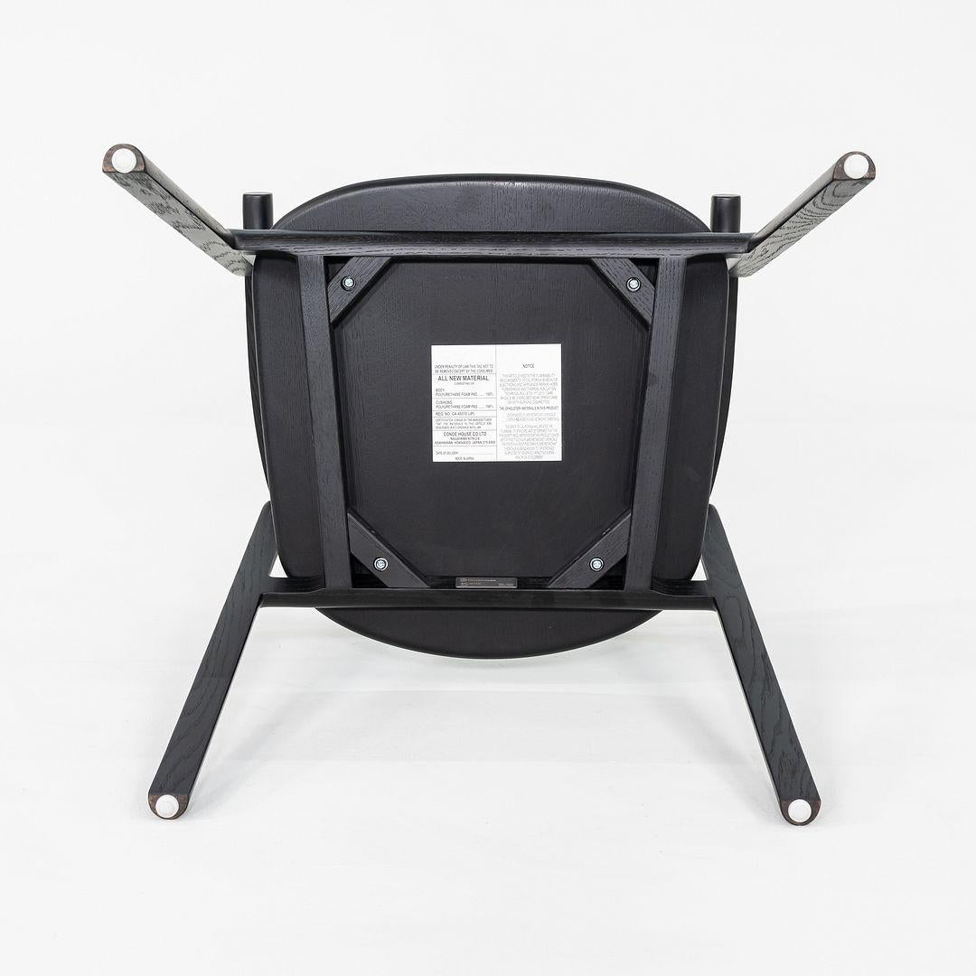 2022 Nendo for CondeHouse Splinter Dining Arm Chair in Black Oak In condizioni buone in vendita a Philadelphia, PA